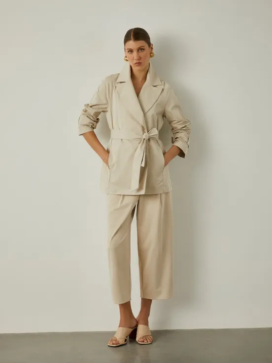 Belted Trench Coat