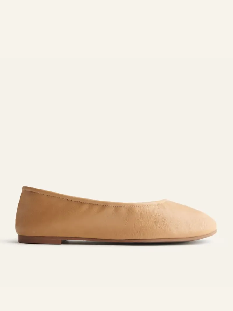 Bettie Ruched Ballet Flat