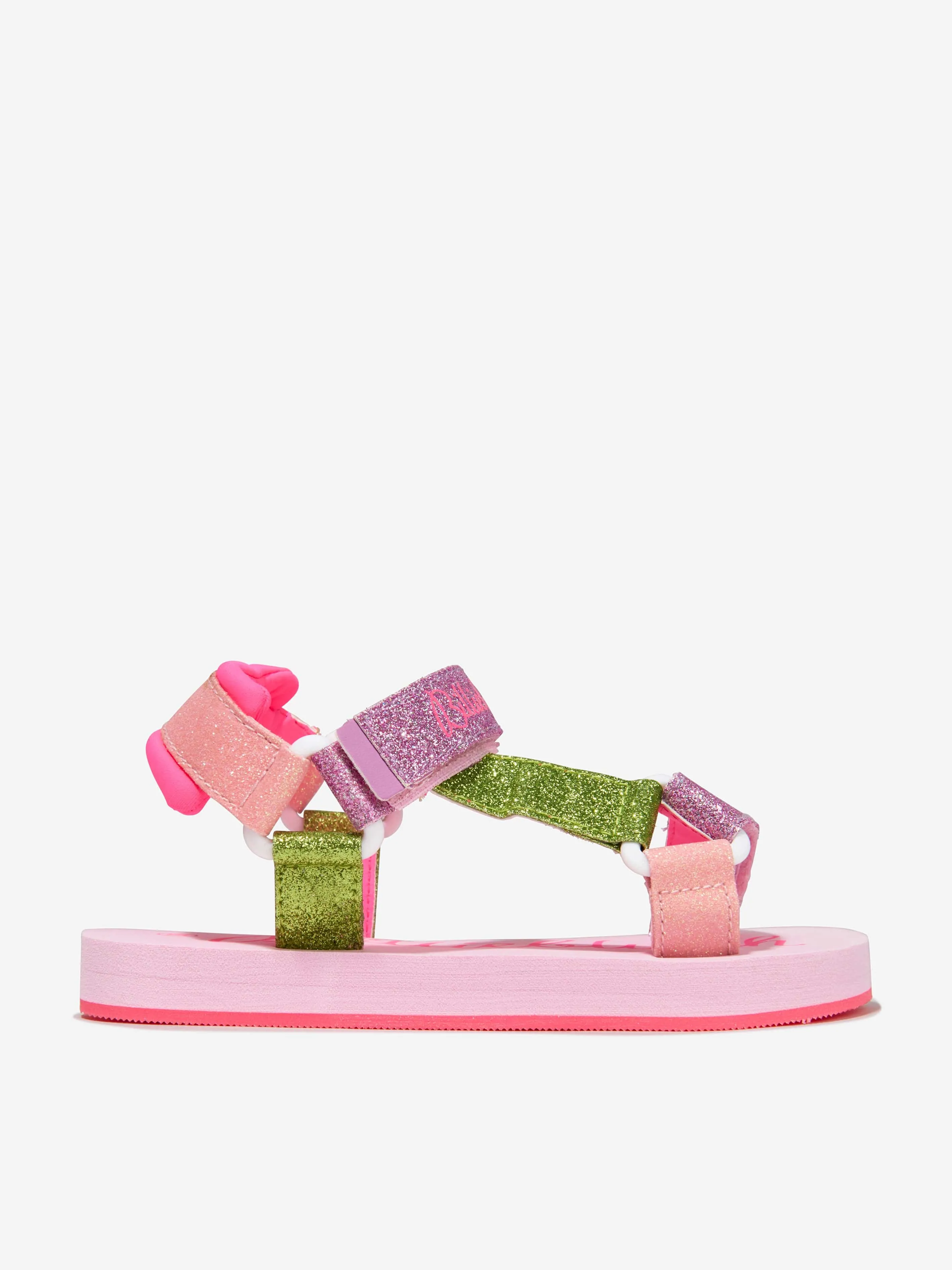 Billieblush Girls Glitter Sandals in Multicolour