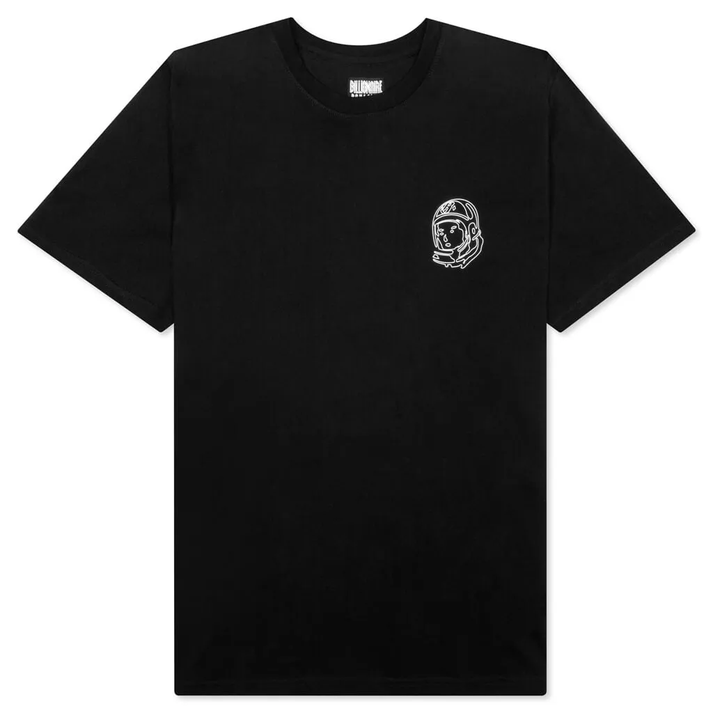 Black BB Linework Short Sleeve Knit - Shop Now