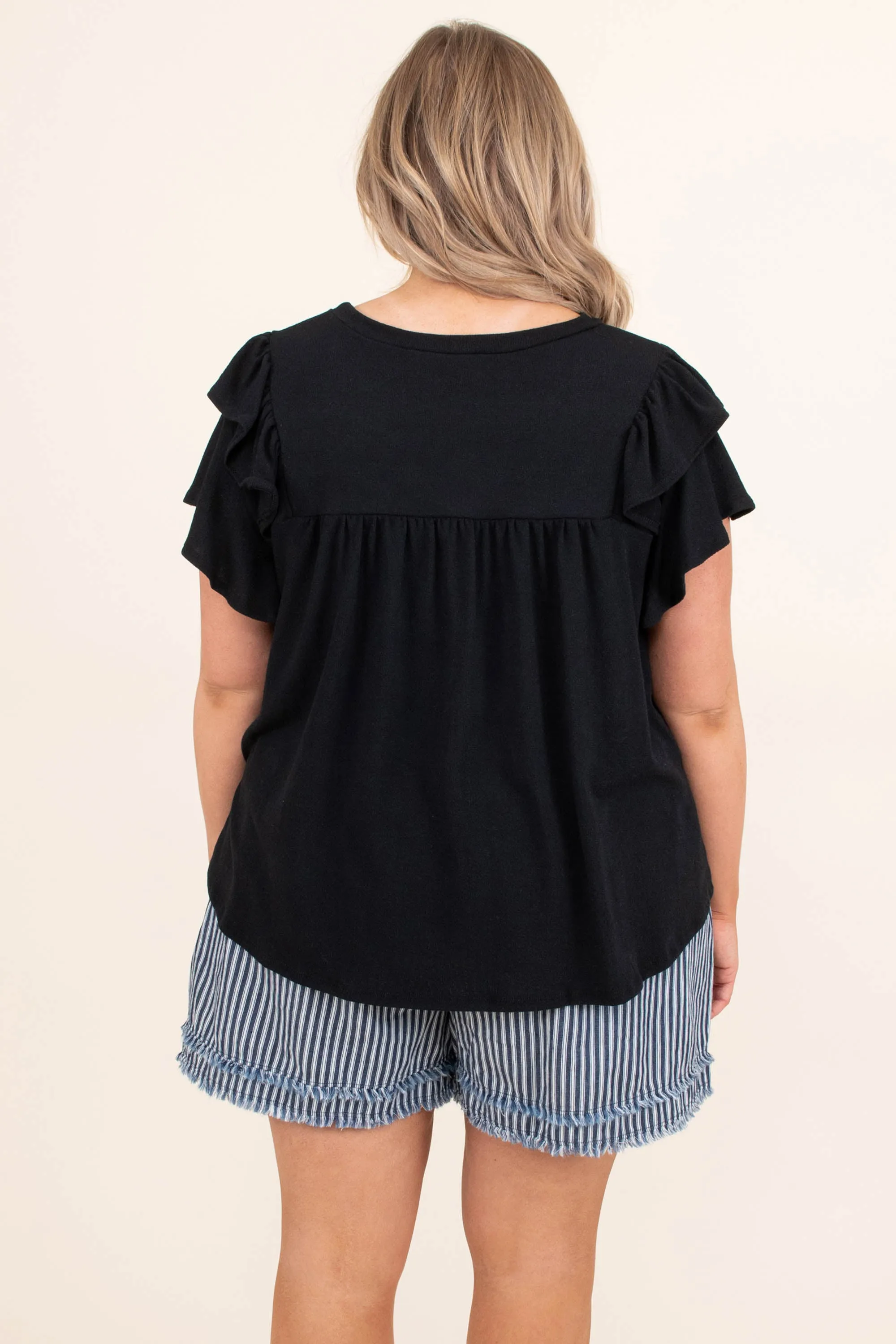 Black Summer Bliss Top