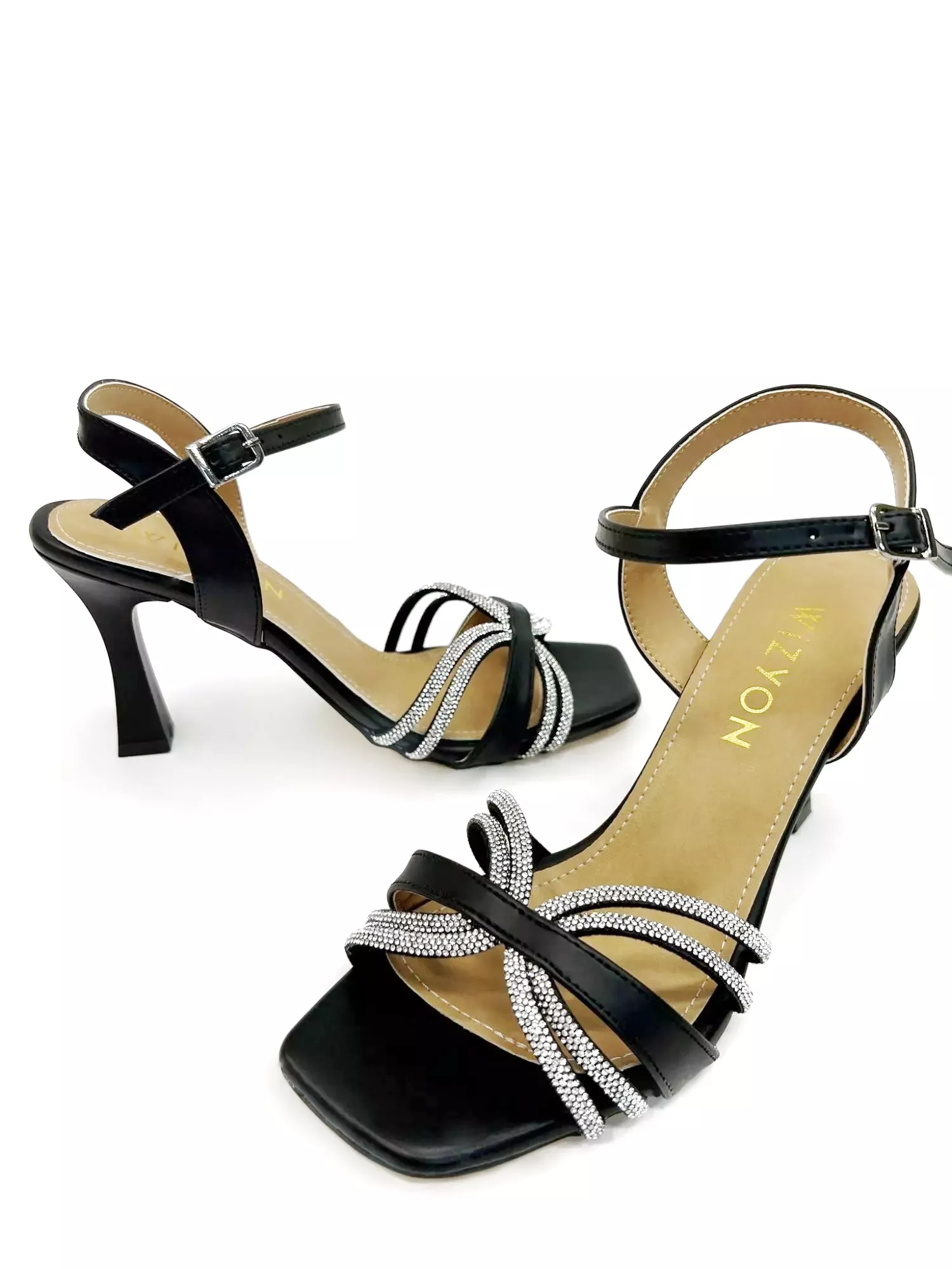 Black Women's Sandals E376