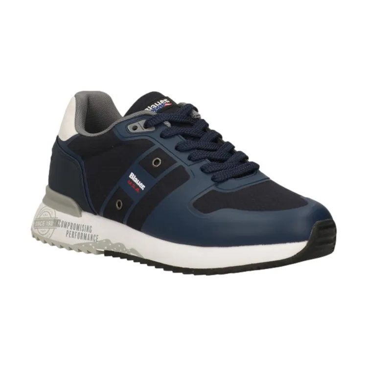 Blauer Navy/Red Men's Lace-up s4hoxie02/RIP Sneakers