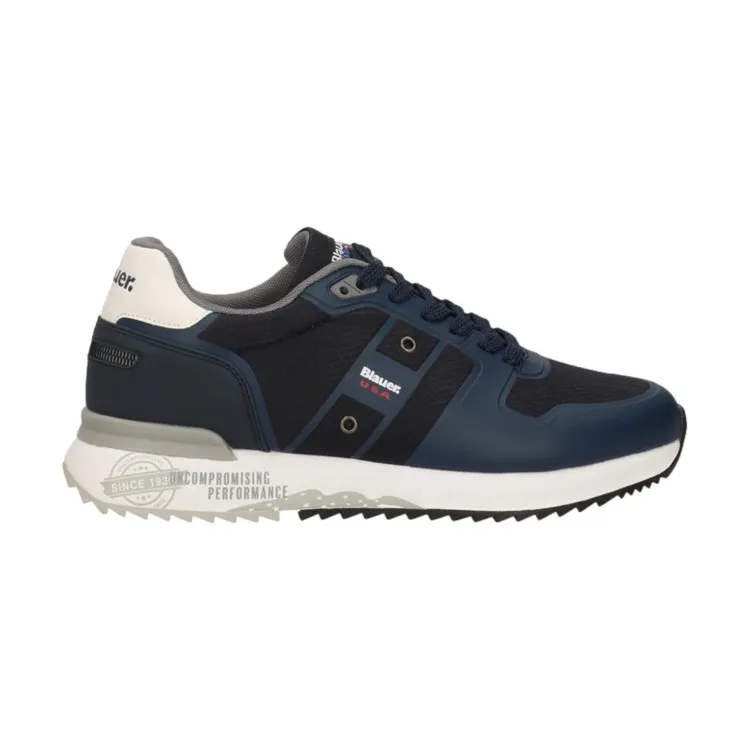 Blauer Navy/Red Men's Lace-up s4hoxie02/RIP Sneakers