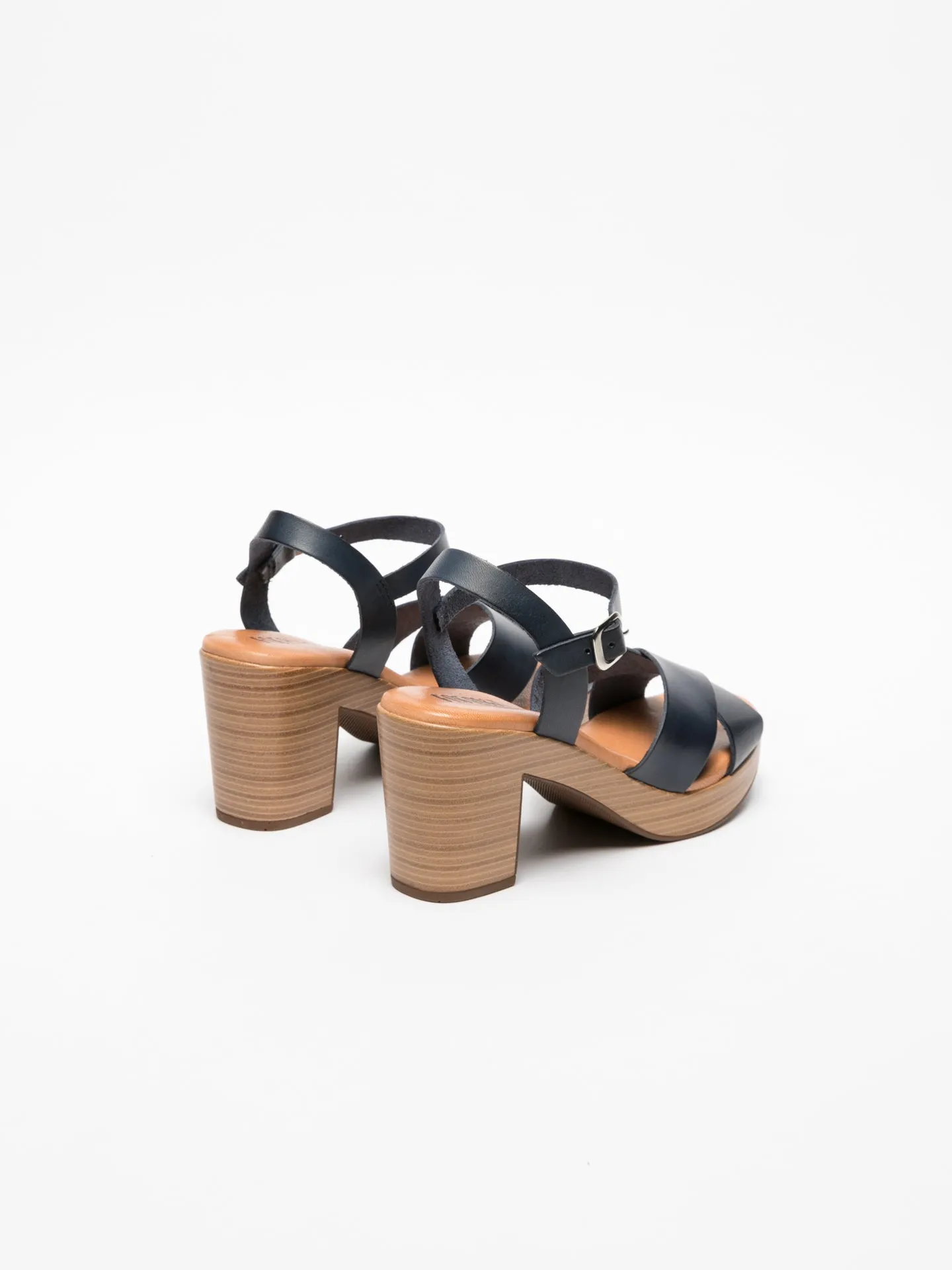 Blue Sling-Back Sandals