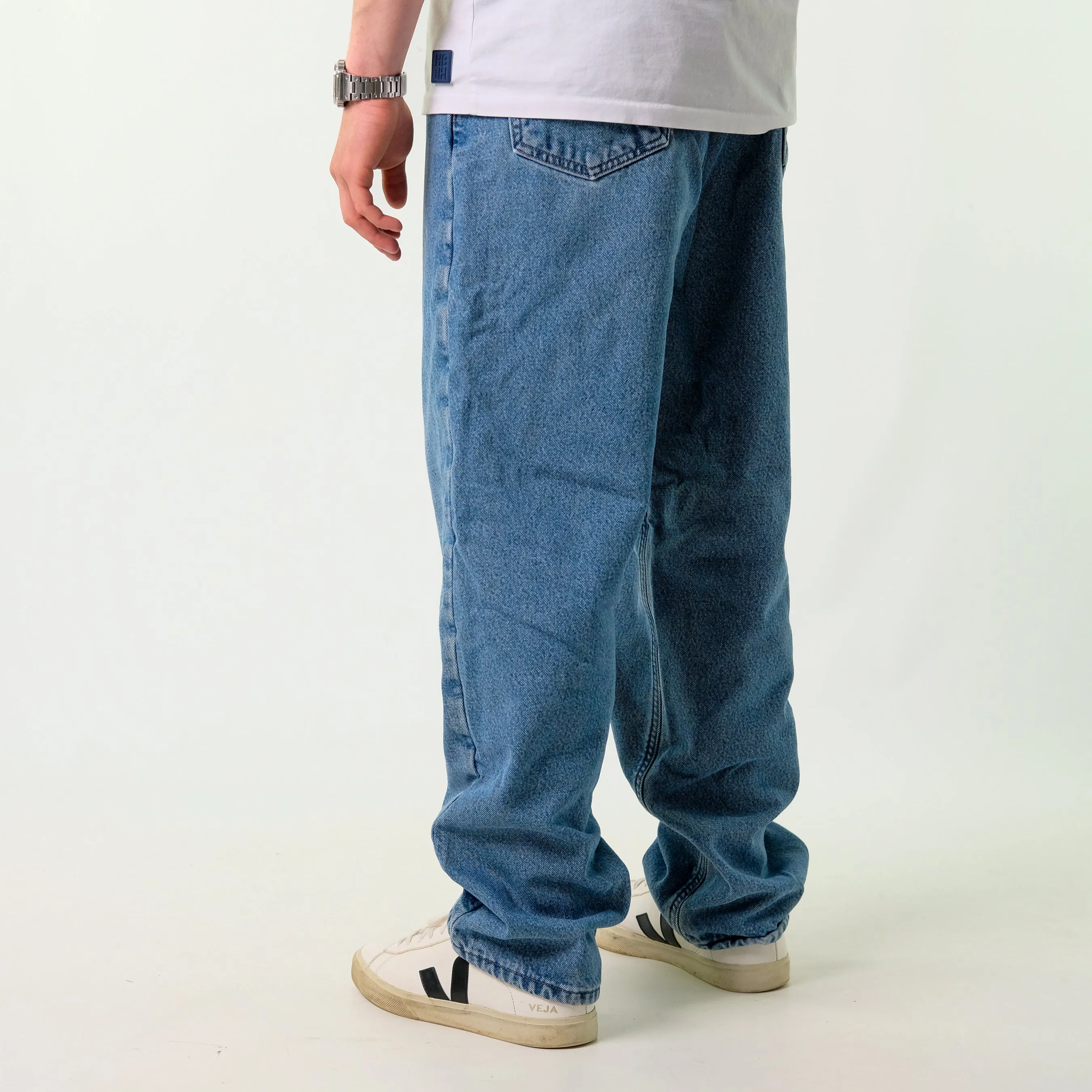 Blue y2ks Carhartt Denim Hip Hop Jeans Baggy Pants (38x32)