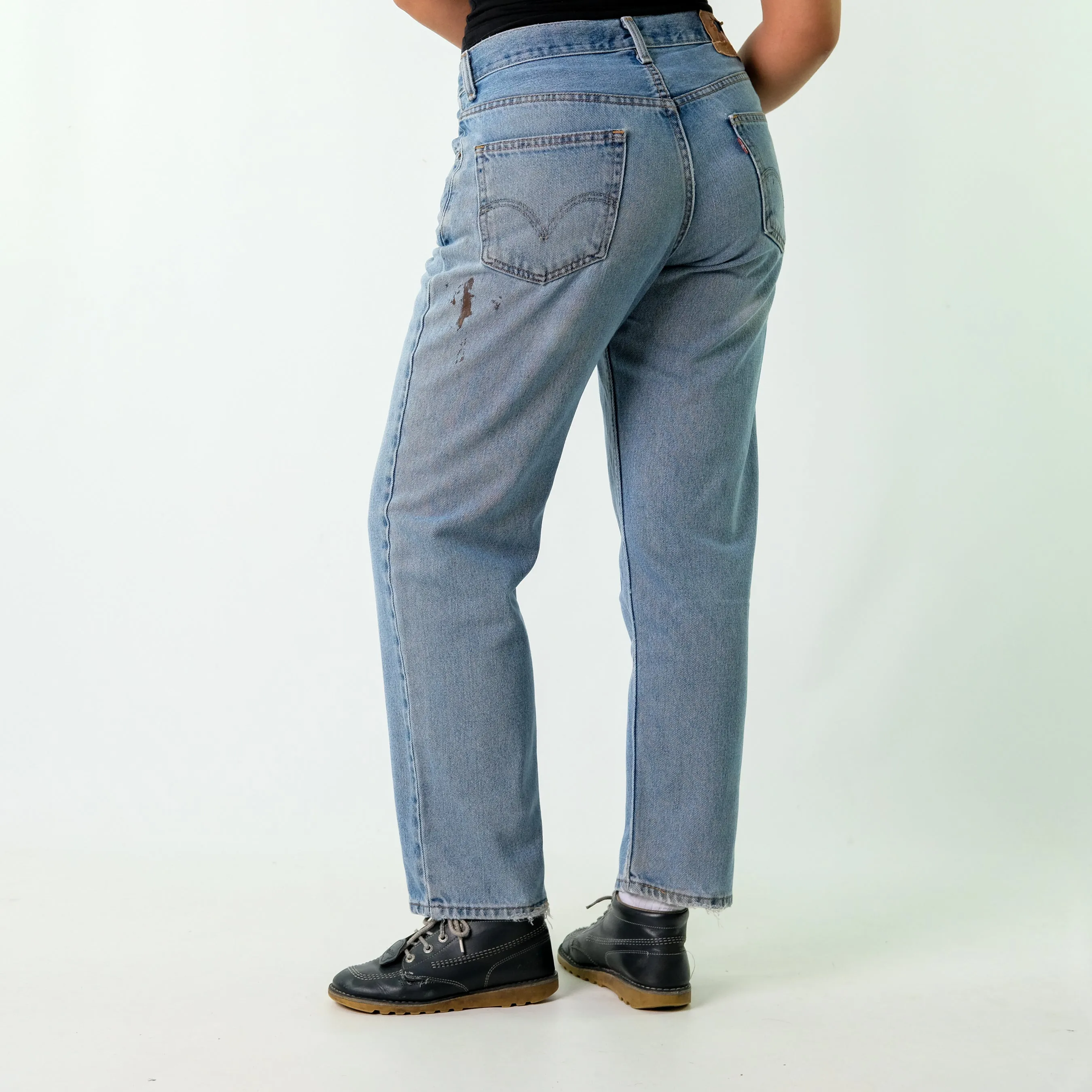 Blue y2ks Levi's Denim Jeans Baggy Pants (33x30)