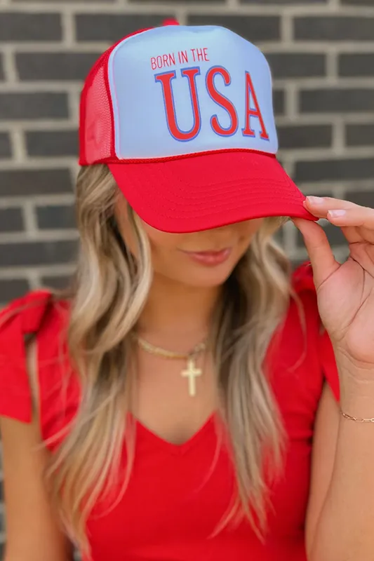 Born In The USA Trucker Hat