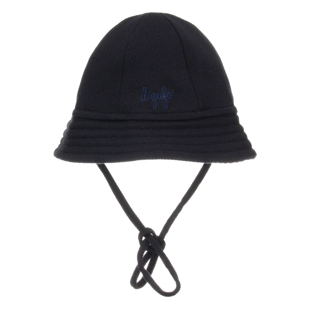 Boys Blue Cotton Sun Hat