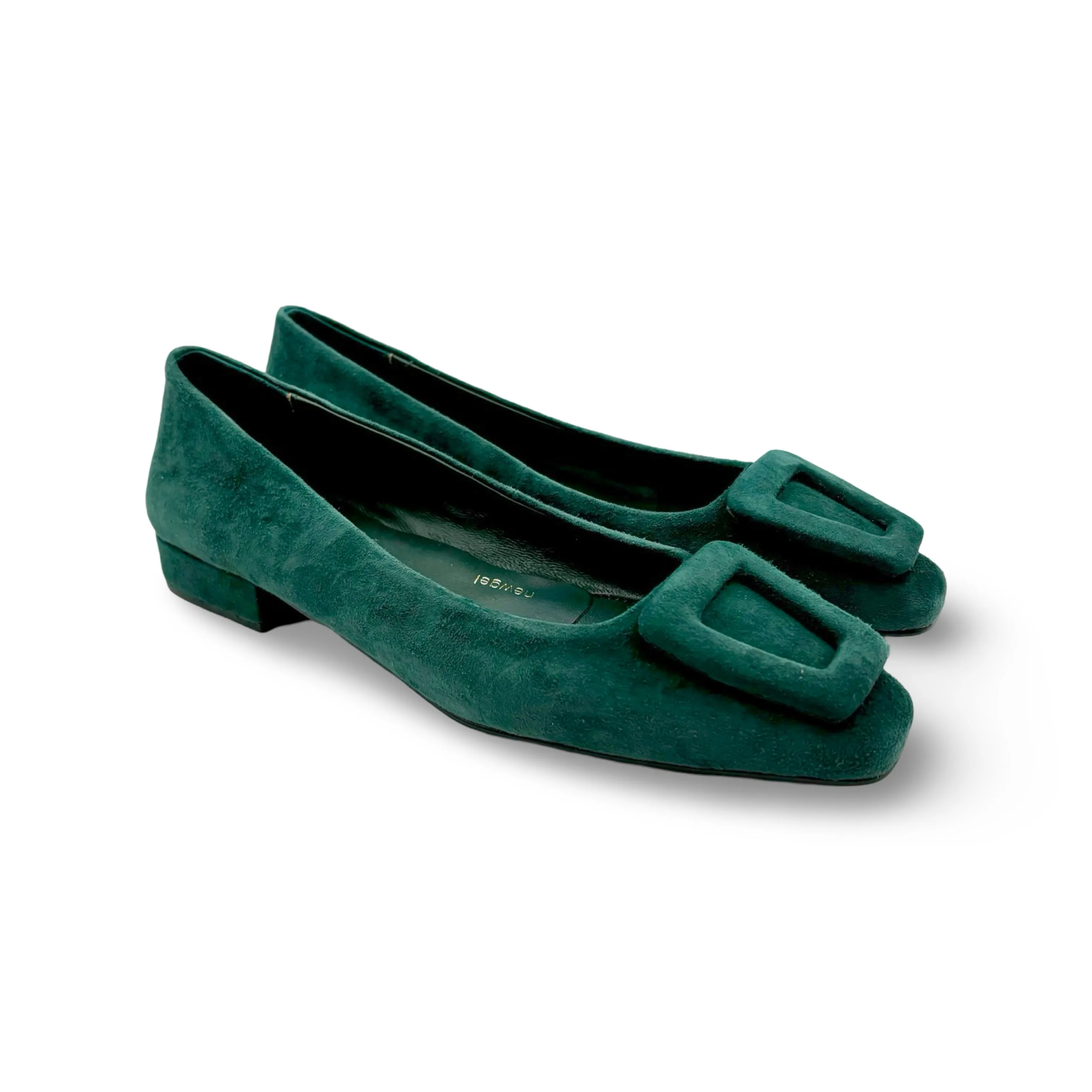 BR5115 Forest Suede Flat