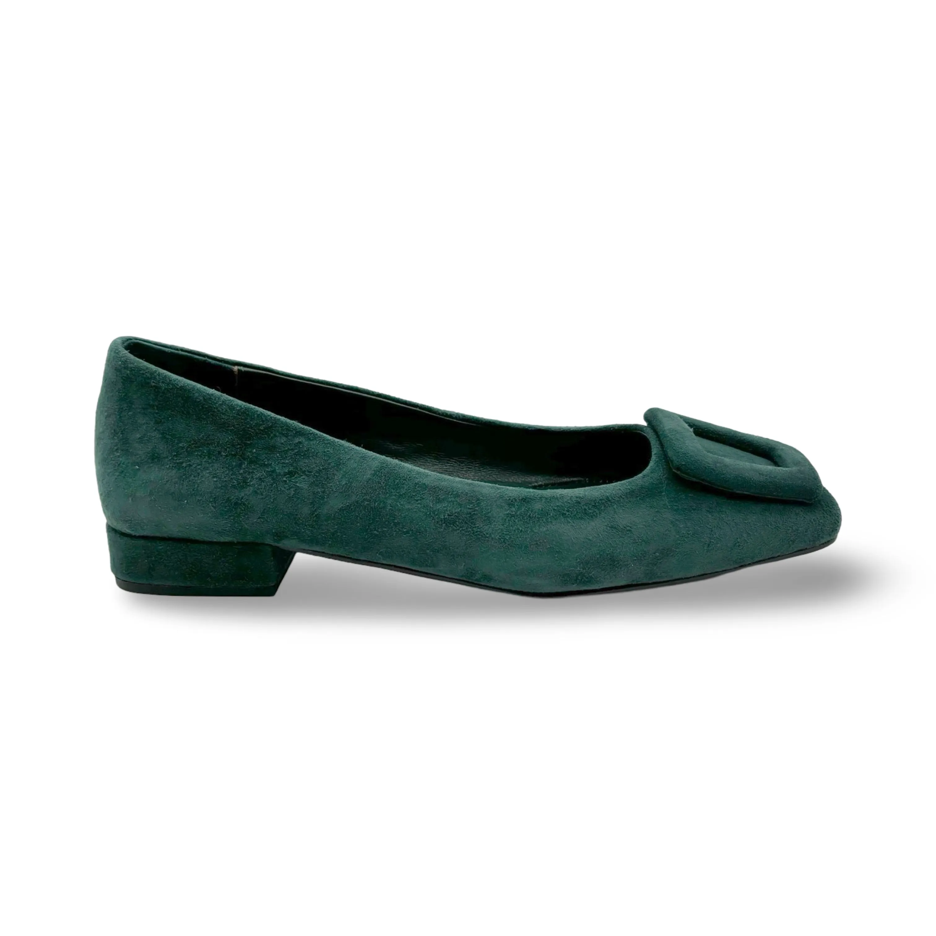 BR5115 Forest Suede Flat