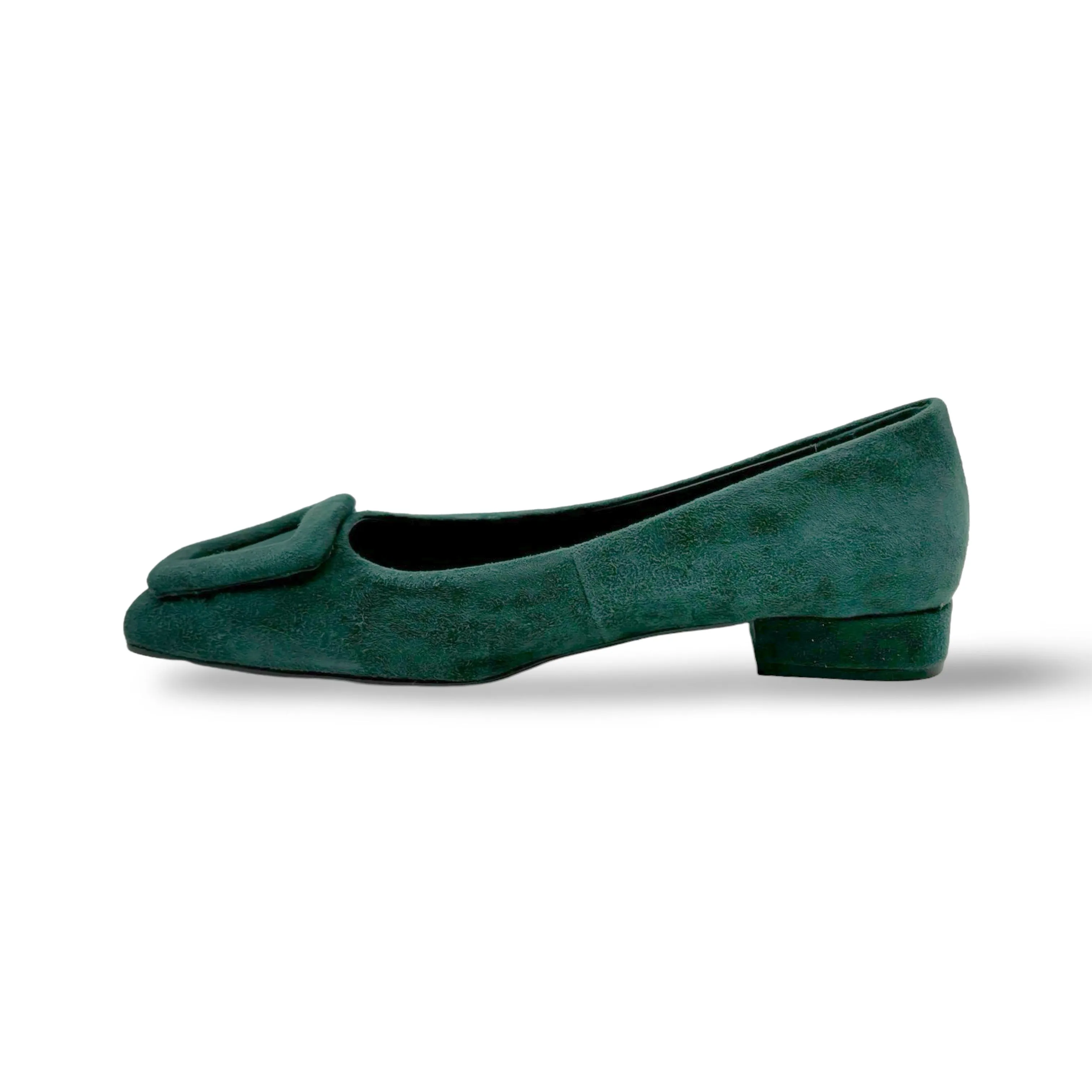 BR5115 Forest Suede Flat