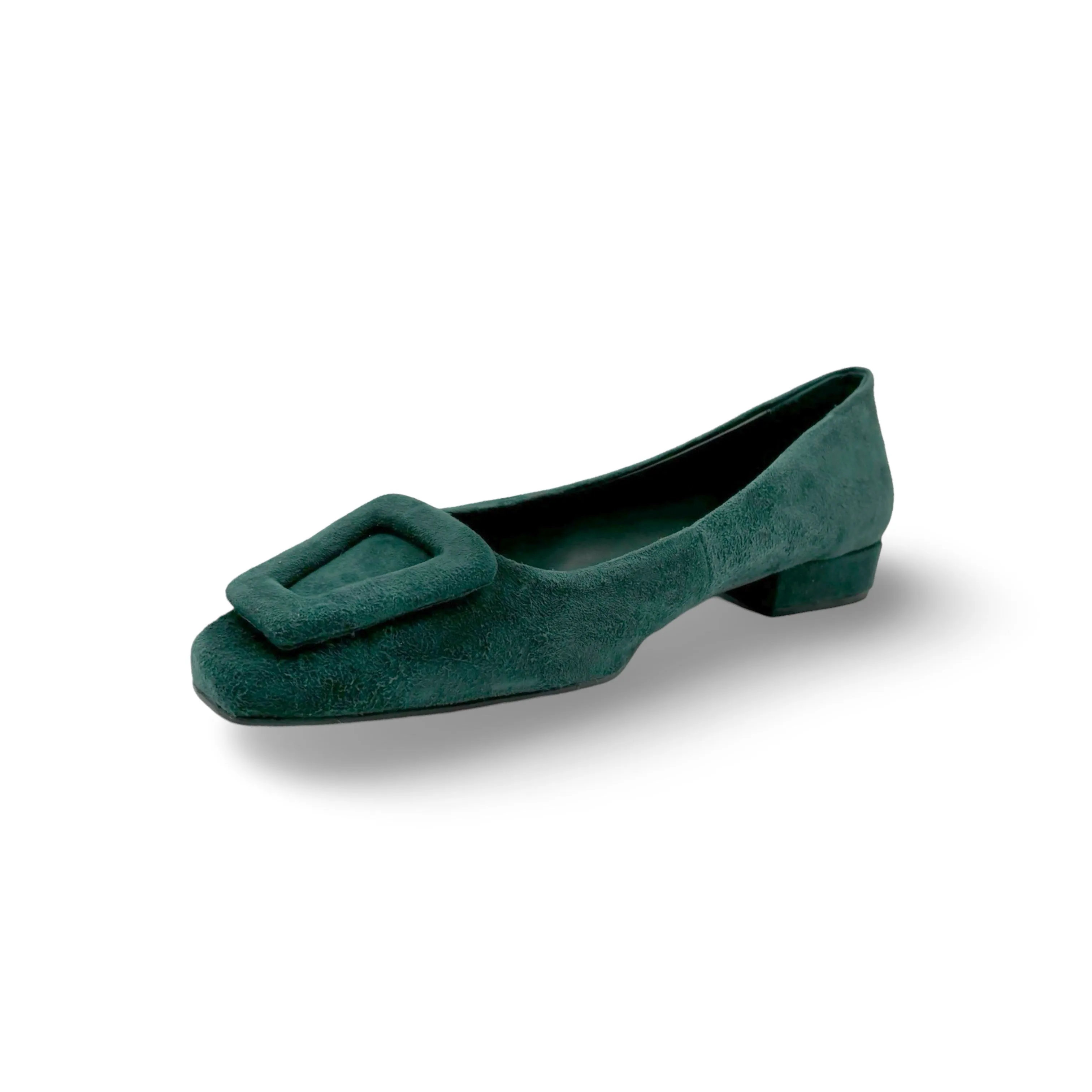 BR5115 Forest Suede Flat