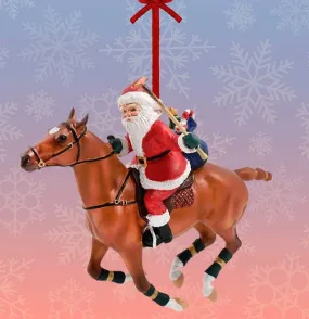 Breyer Polo Playing Santa Ornament 2023