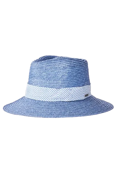 Brixton Joanna Short Brim Hat - State Blue