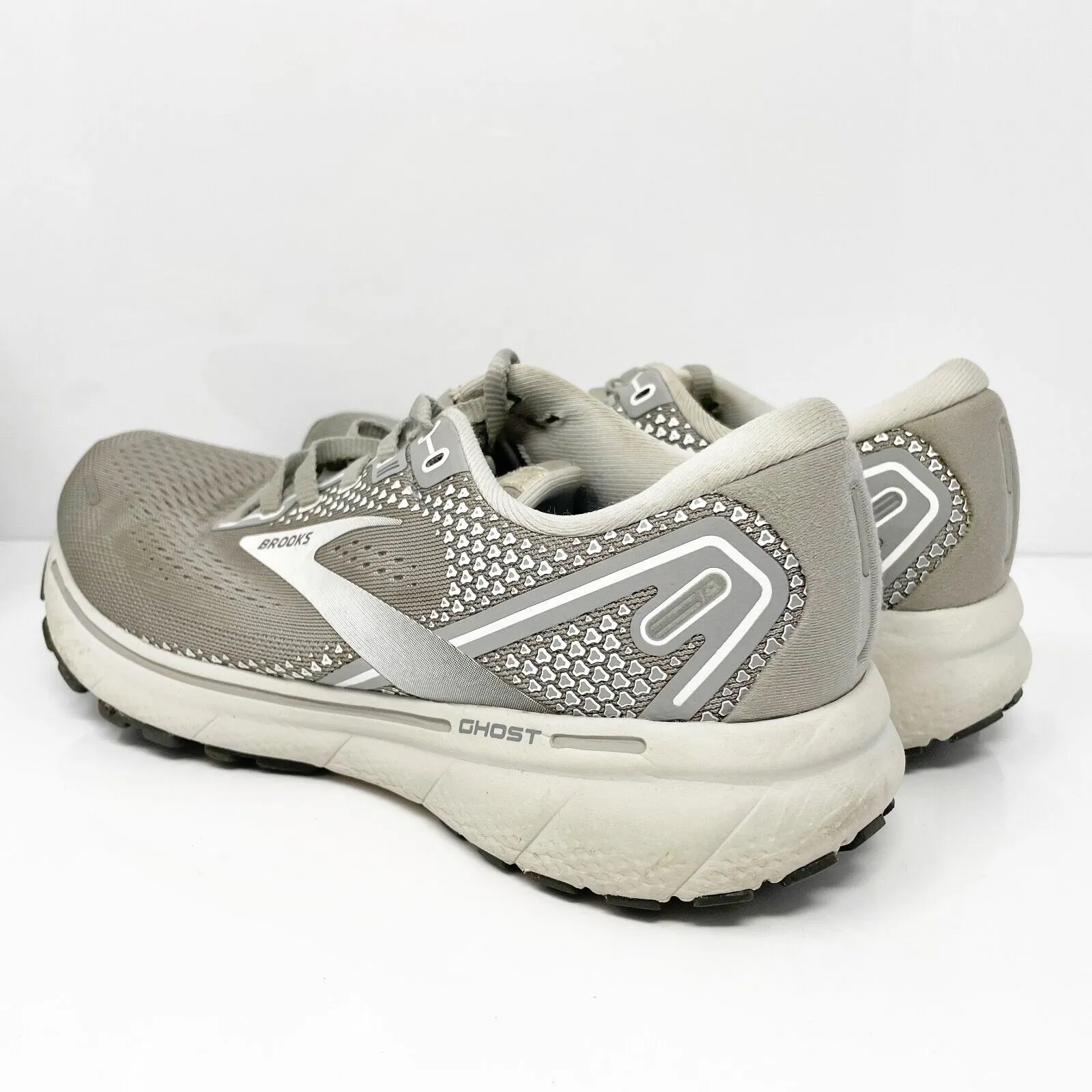 Brooks Womens Ghost 14 1203561B089 Gray Running Shoes Sneakers Size 7.5 B