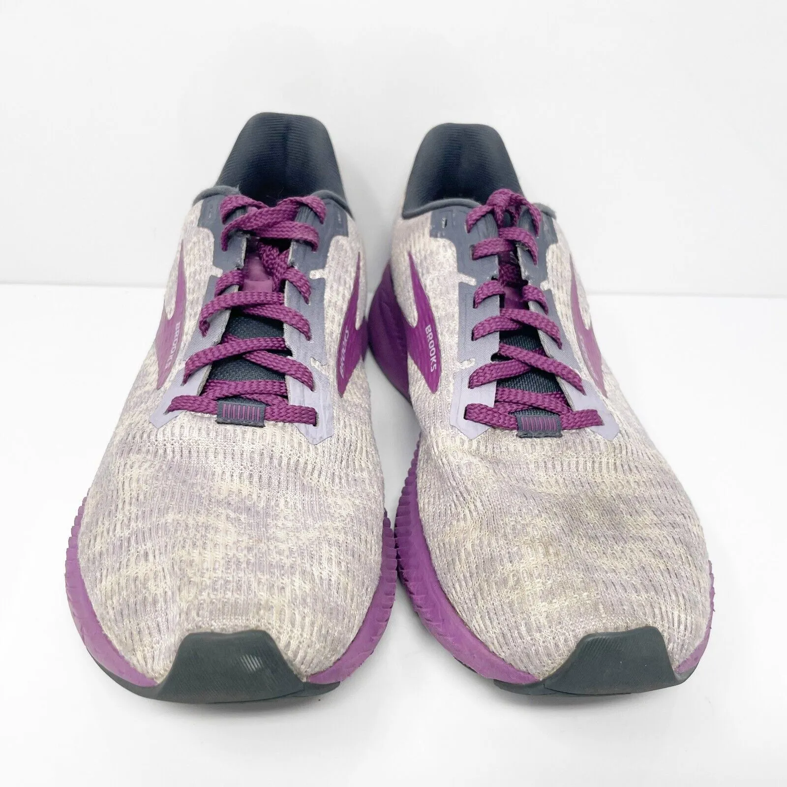 Brooks Womens Launch 8 1203451B594 Gray Running Shoes Sneakers Size 9.5 B