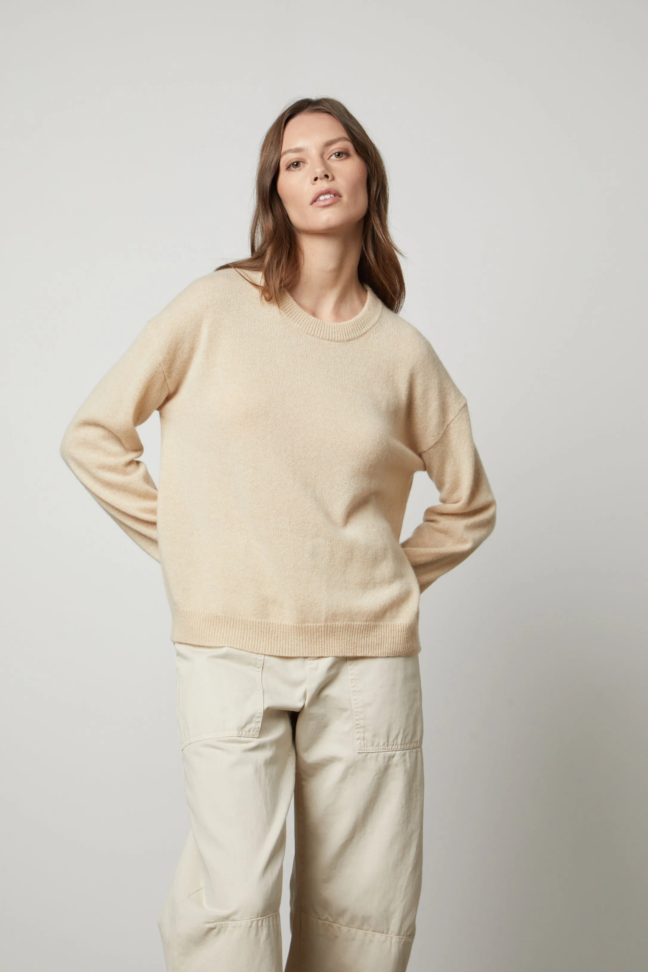 BRYNNE CASHMERE KNIT IN ALMOND