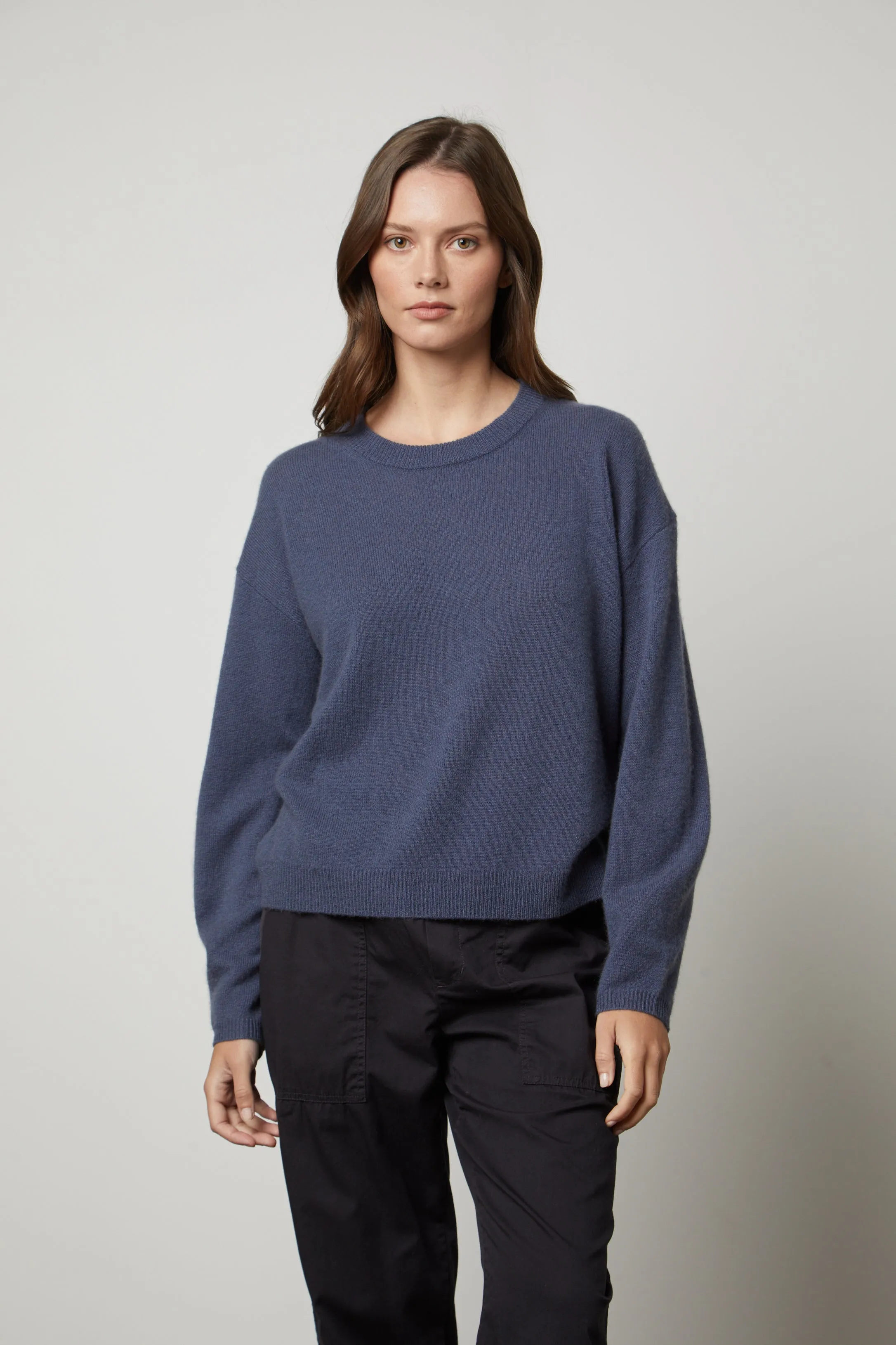 BRYNNE CASHMERE KNIT IN CASPIAN