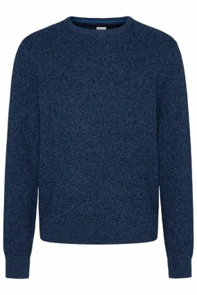 Bugatti Crew Knit Navy