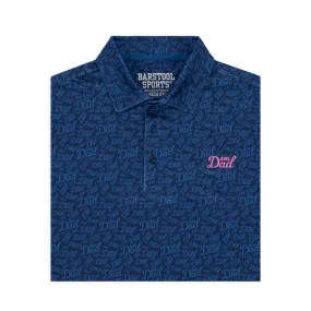 Bussin With The Boys Girl Dad Print Polo