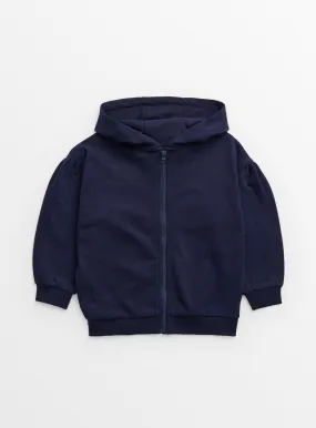 Navy Zip-Through Hoodie for 14-Year-Olds - Jumpers and Cardigans - Tu Clothing