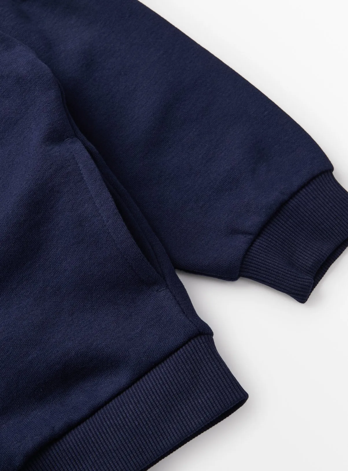 Navy Zip-Through Hoodie for 14-Year-Olds - Jumpers and Cardigans - Tu Clothing