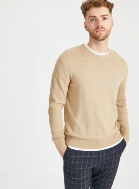 Stone Crew Neck Cotton Jumper M - Buy Online at Tu | Jumpers and Cardigans