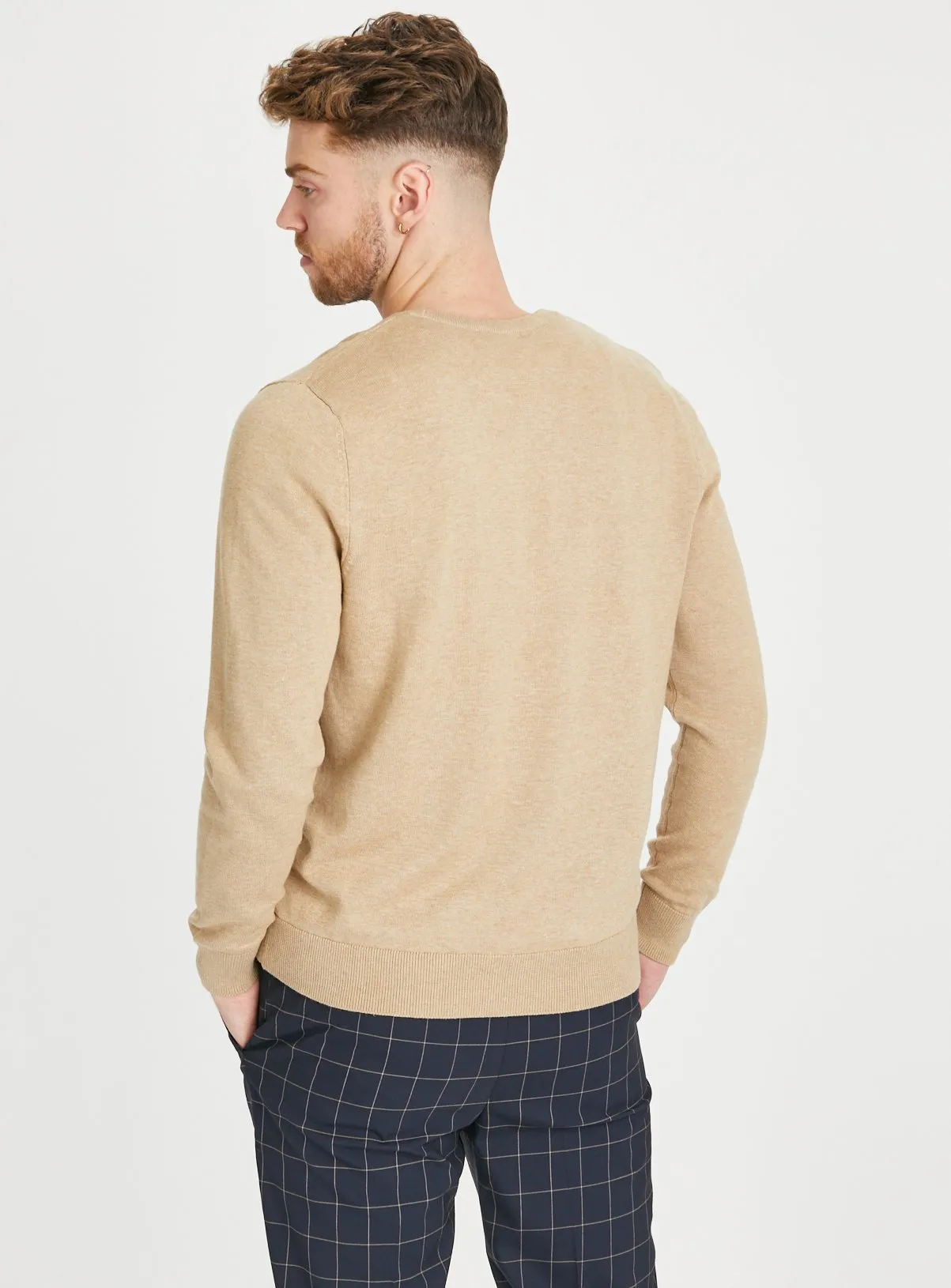 Stone Crew Neck Cotton Jumper M - Buy Online at Tu | Jumpers and Cardigans