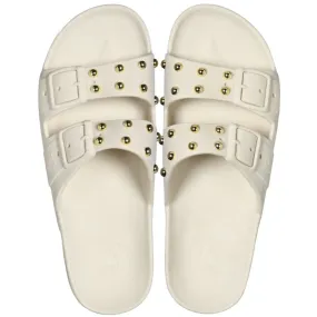 Camel Florianopolis Studded Sandals