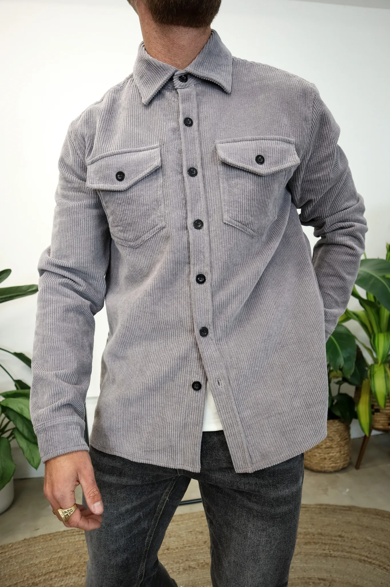 CORD Shirt Grey by Capo