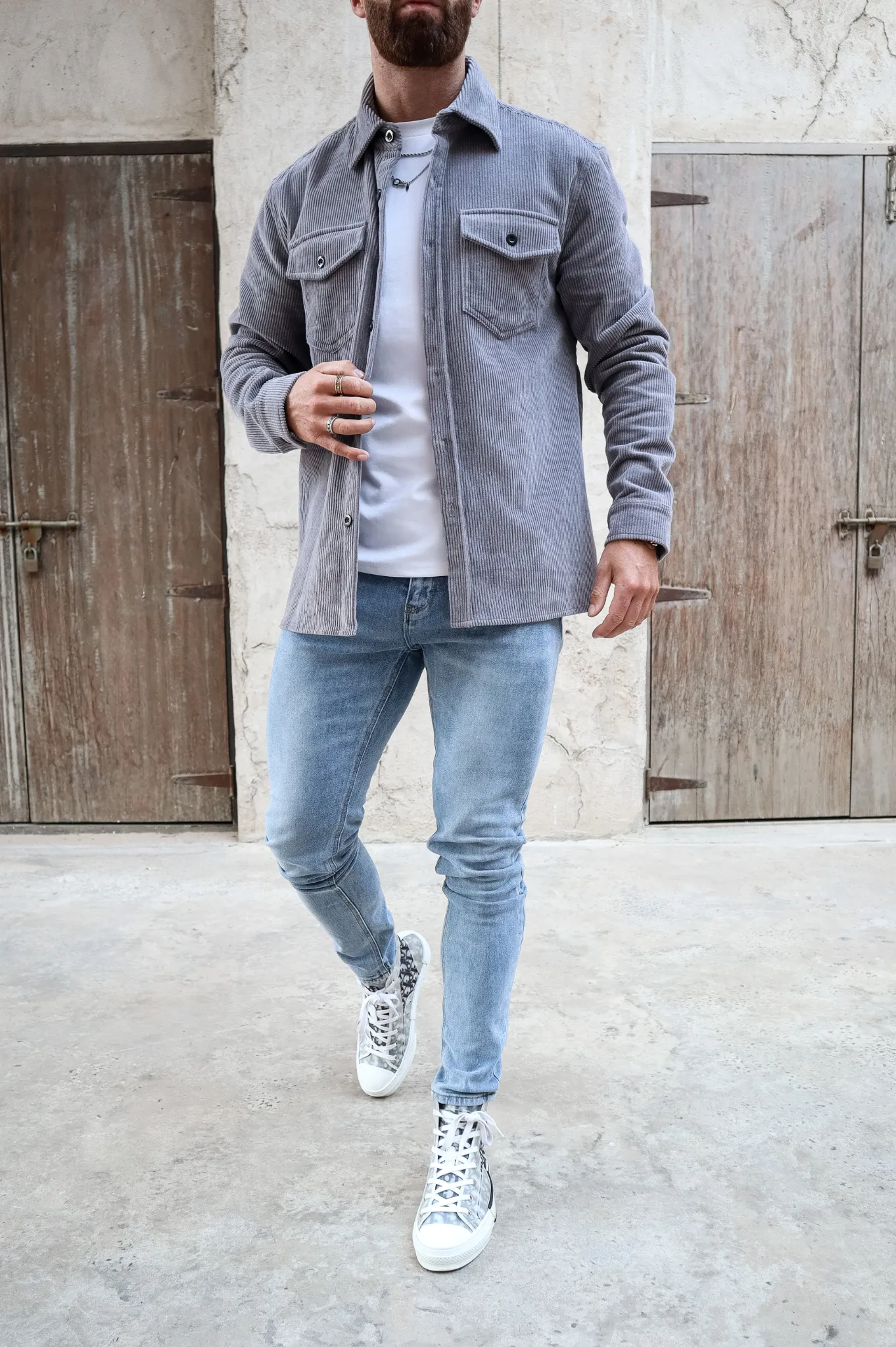 CORD Shirt Grey by Capo