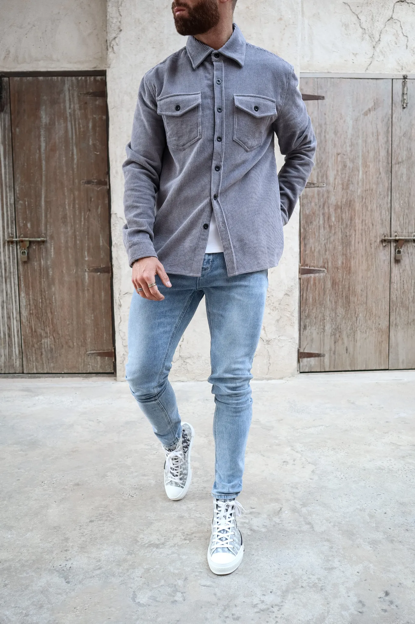 CORD Shirt Grey by Capo