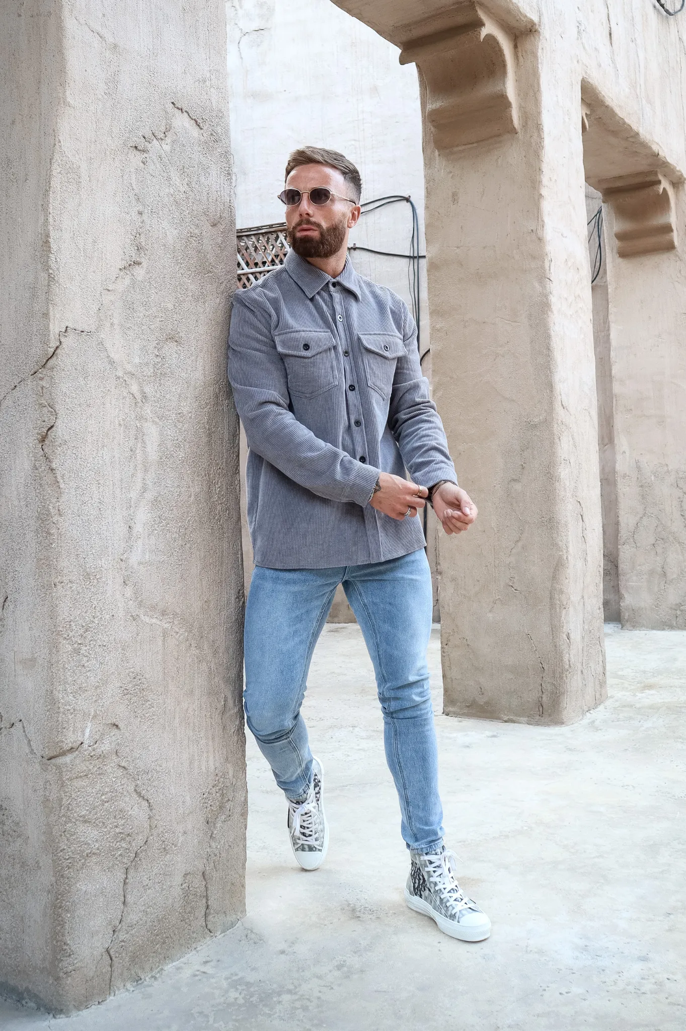 CORD Shirt Grey by Capo