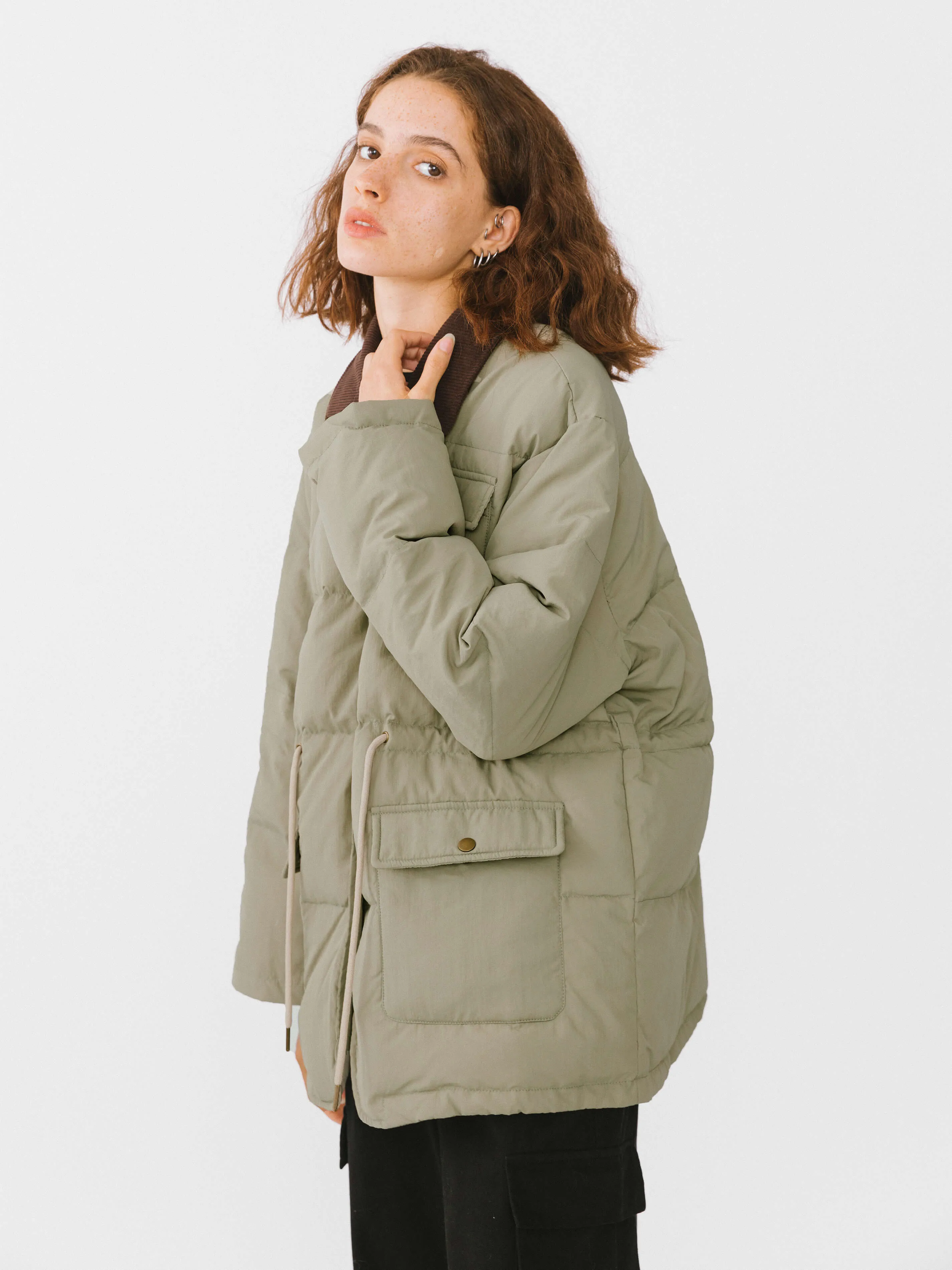 Cargo Down Coat