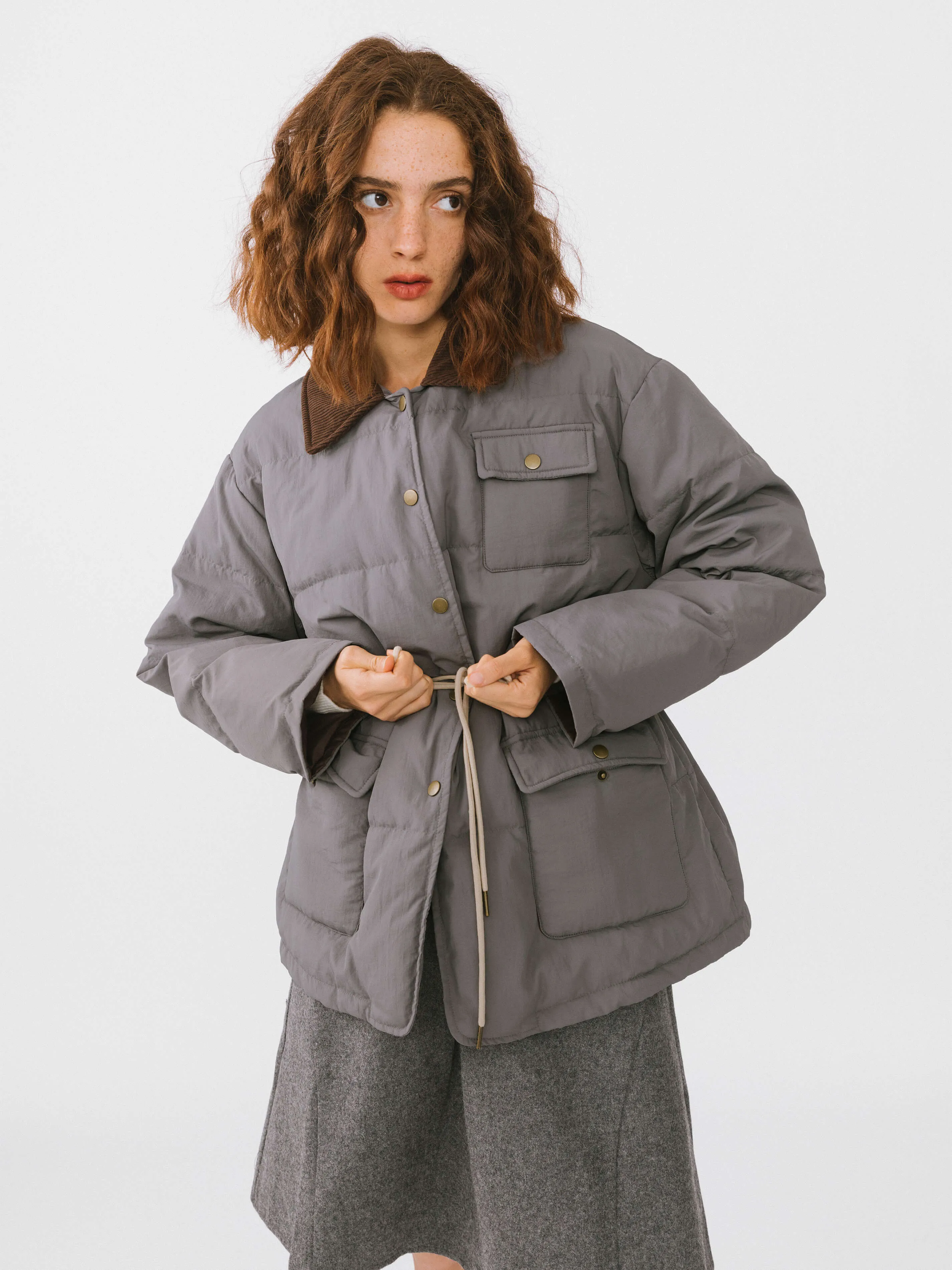 Cargo Down Coat