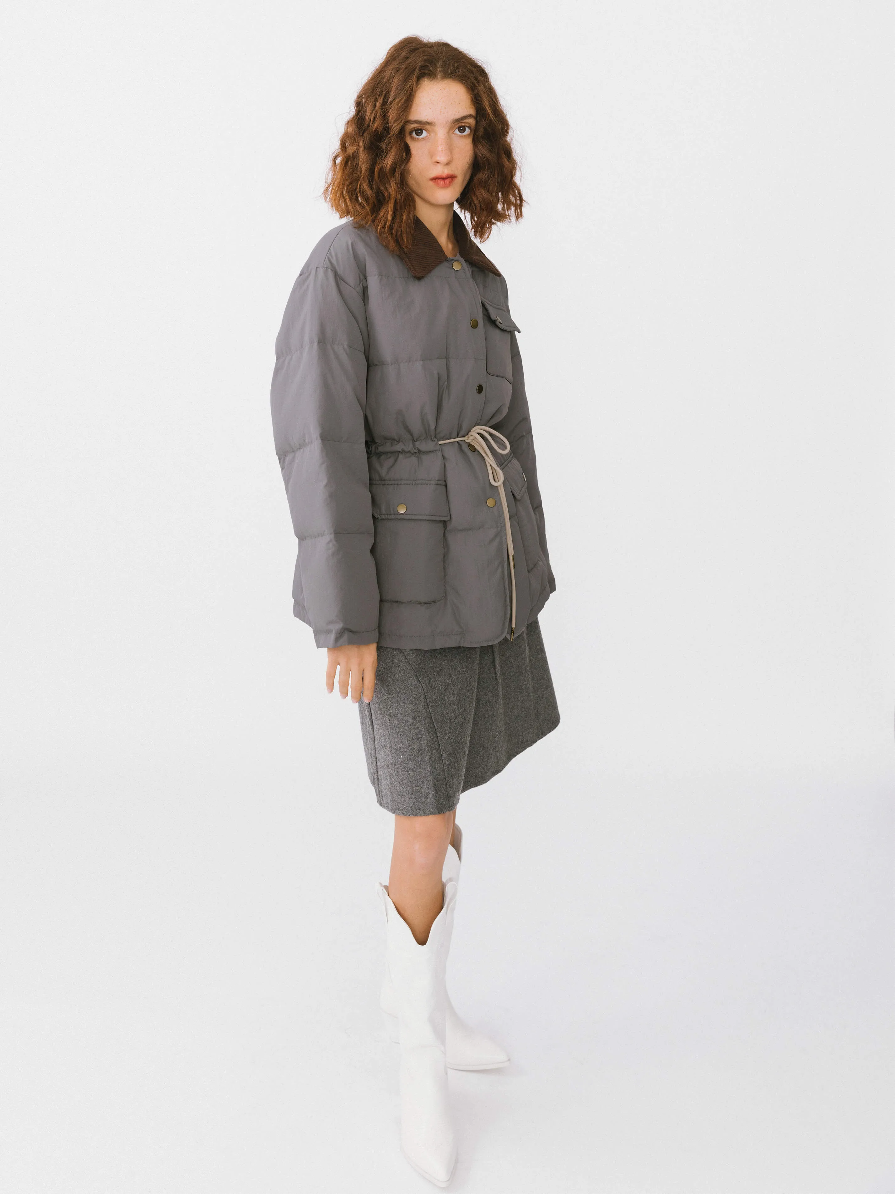 Cargo Down Coat