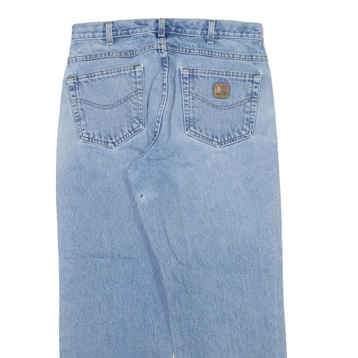 CARHARTT Mens Jeans Blue Relaxed Straight W30 L26