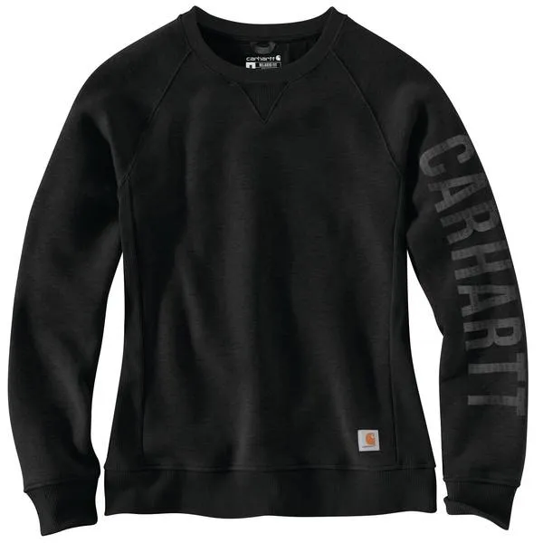 Carhartt Women's Logo Sleeve Graphic Sweatshirt - Out of Season Colors