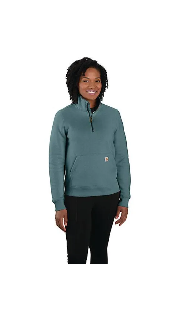 Carhartt Women's Midweight Quarter-Zip Sweatshirt (Relaxed Fit) - Style 105657