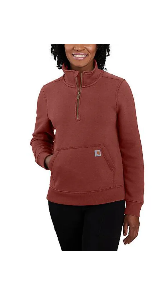 Carhartt Women's Midweight Quarter-Zip Sweatshirt (Relaxed Fit) - Style 105657