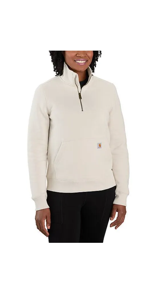 Carhartt Women's Midweight Quarter-Zip Sweatshirt (Relaxed Fit) - Style 105657