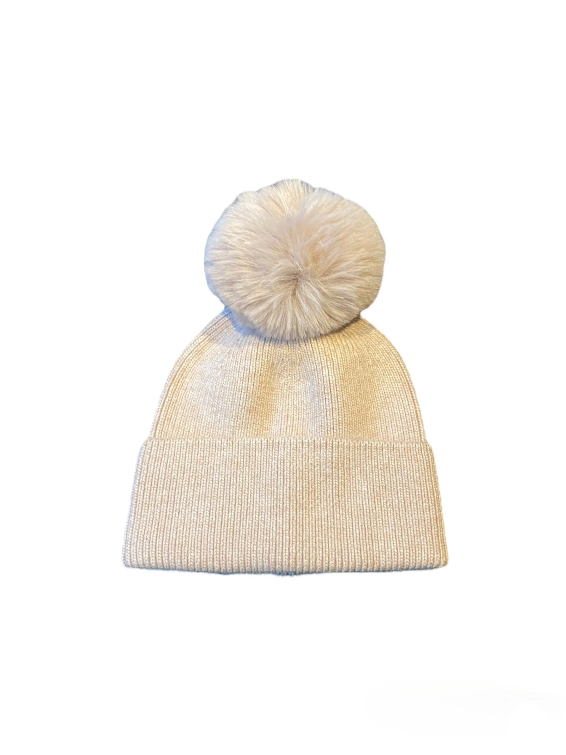 Cashmere Hat - Pale pink / Neutral