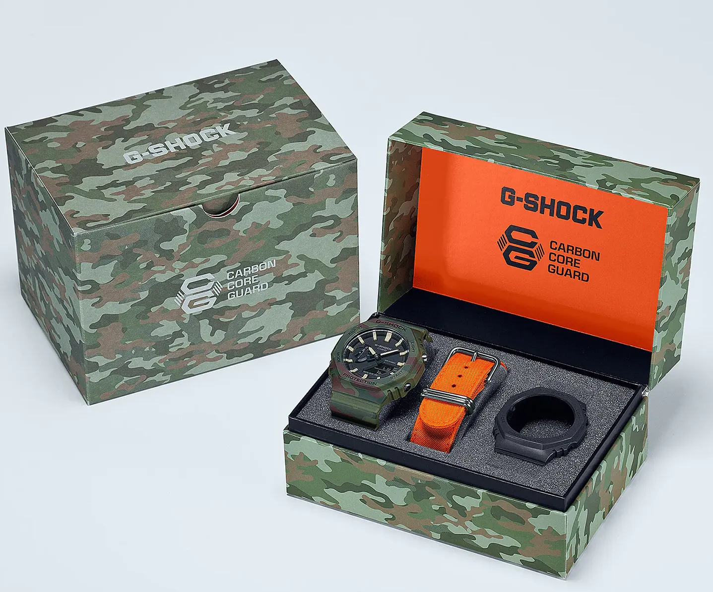 Casio G-Shock GA2100 Wild Explorer Special Set