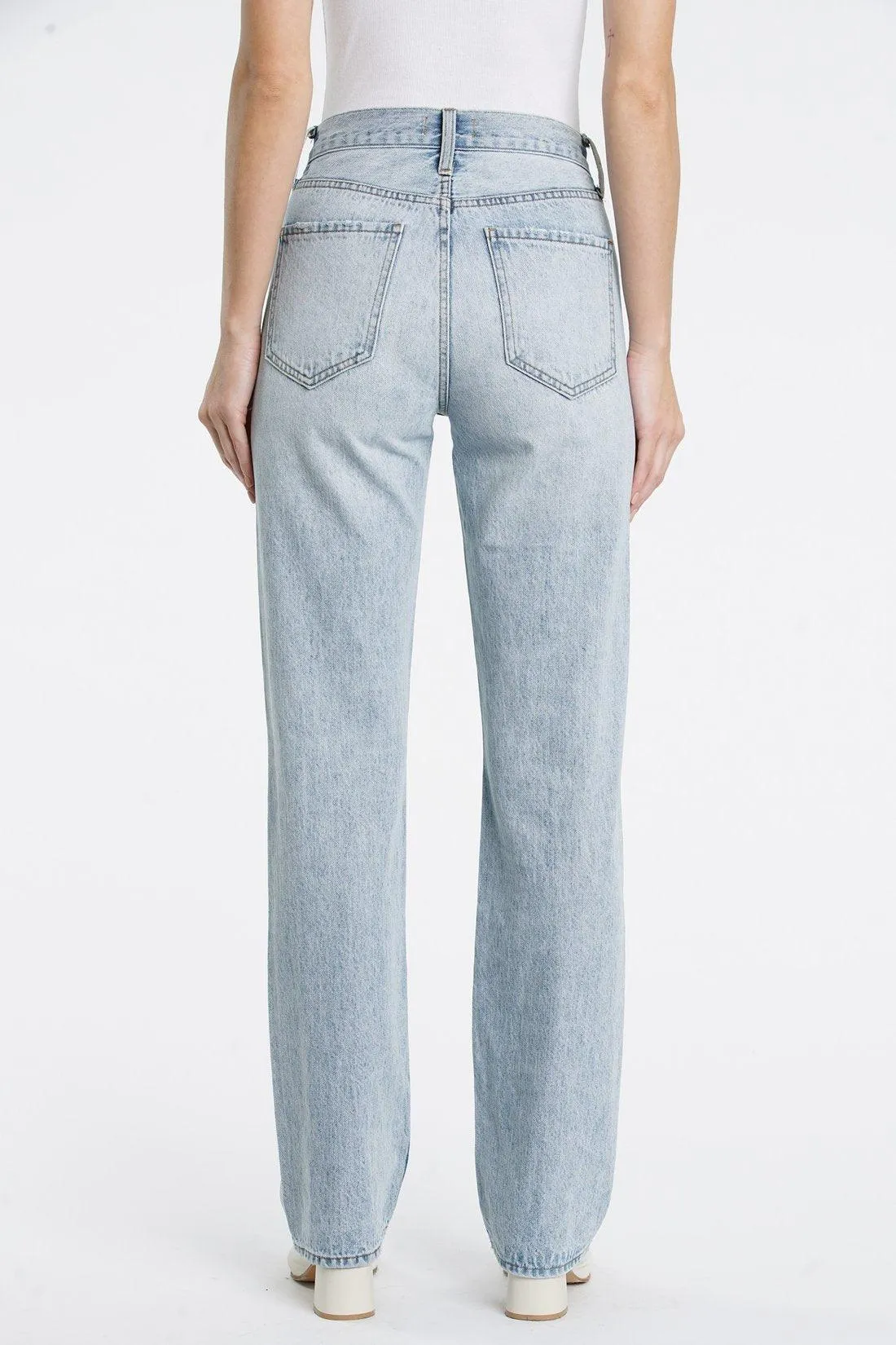 Cassie Straight Leg Jean Pistola - Clearance Sale