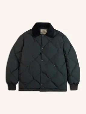 Charcoal Recycled Nylon Padded Jacket - Dunbar