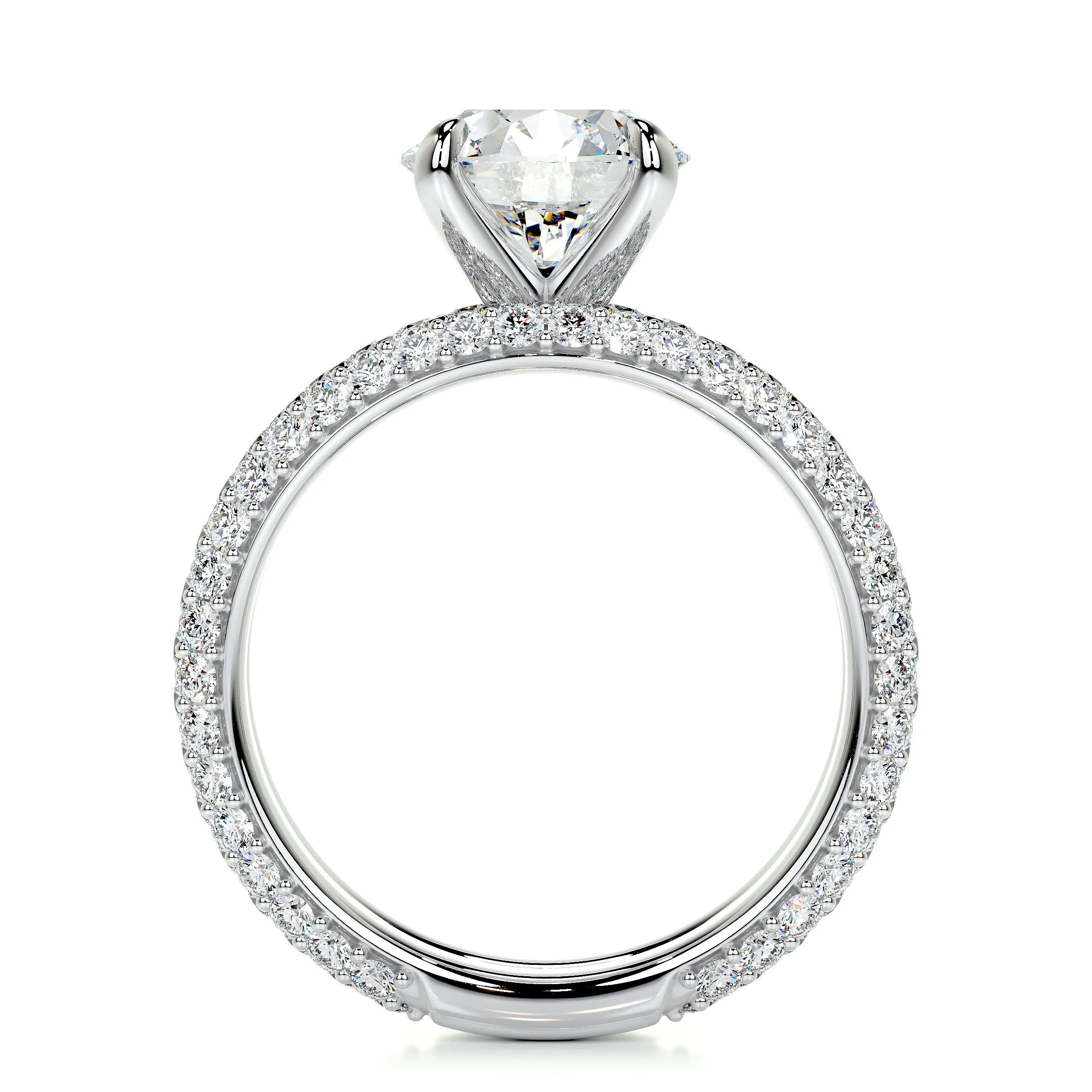 Charlotte Lab Grown Diamond Bridal Set -Platinum