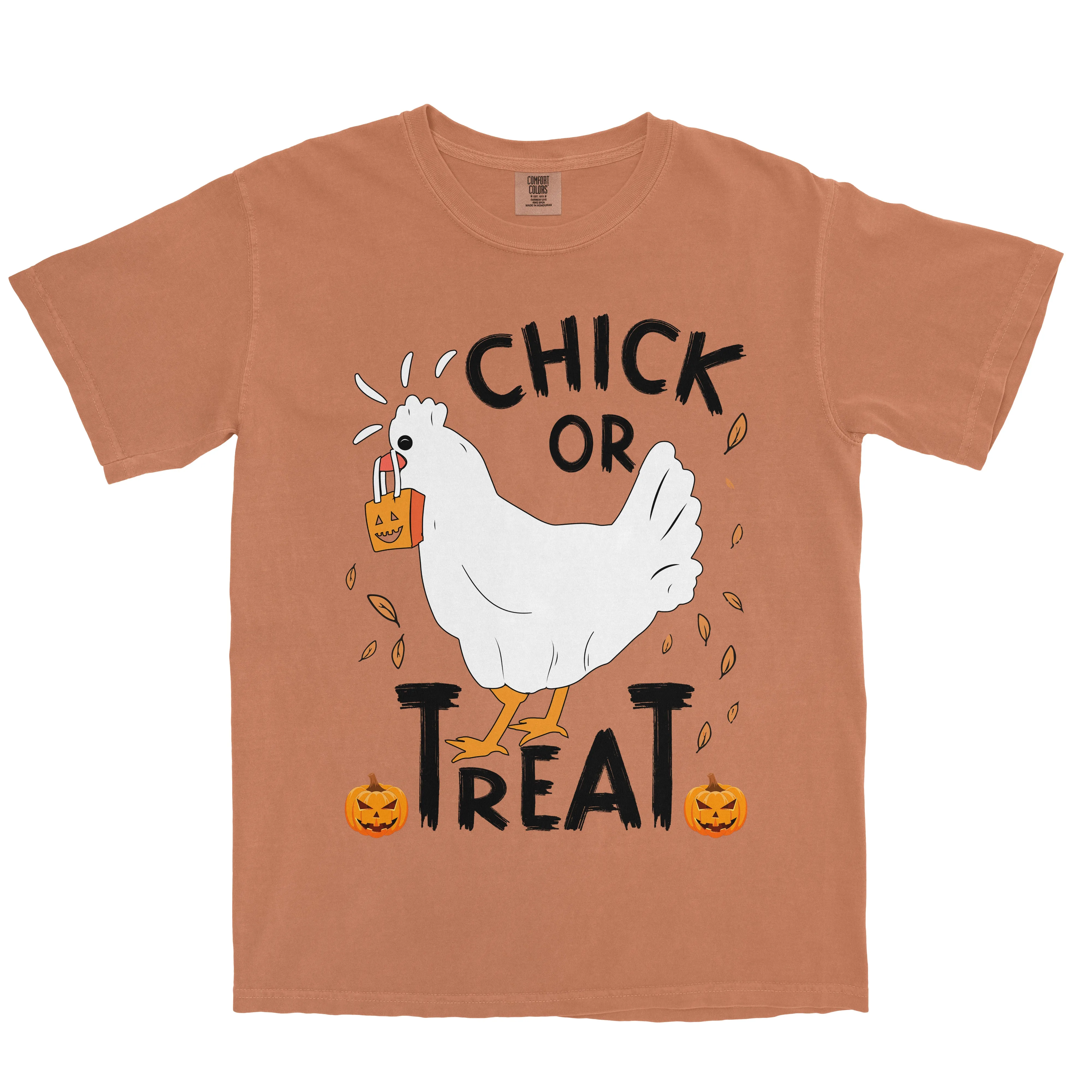 CHICK OR TREAT FARM HALLOWEEN SHIRT