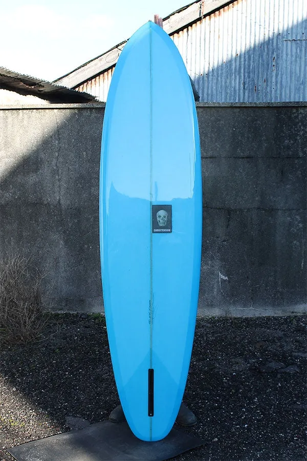 Christenson Flat Tracker 2.0 Surfboard (Blue) - 7'6