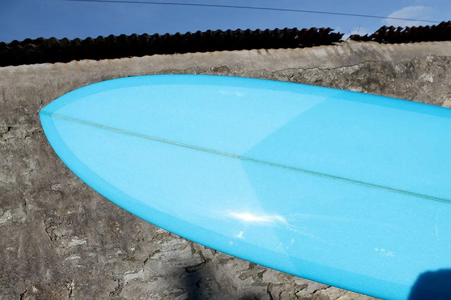 Christenson Flat Tracker 2.0 Surfboard (Blue) - 7'6